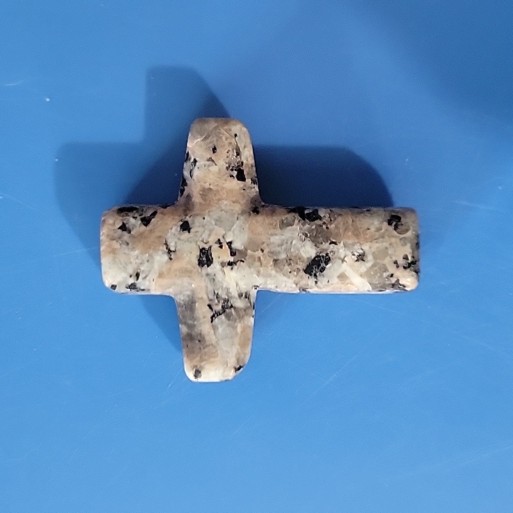 Dalmation Jasper Crystal Cross - Picture 4 of 6